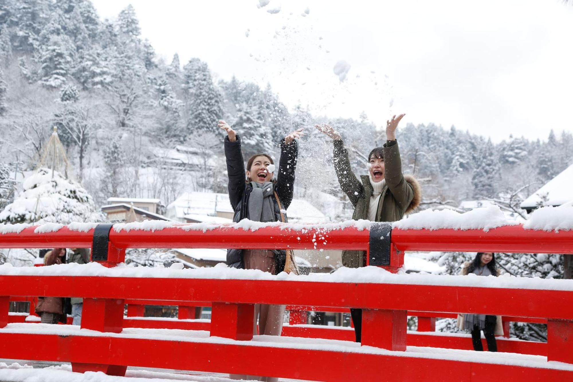 Hida Takayama Onsen Takayama Green Hotel - Keio Group Hotels - Takayama (Gifu) Exterior foto Snow Festival