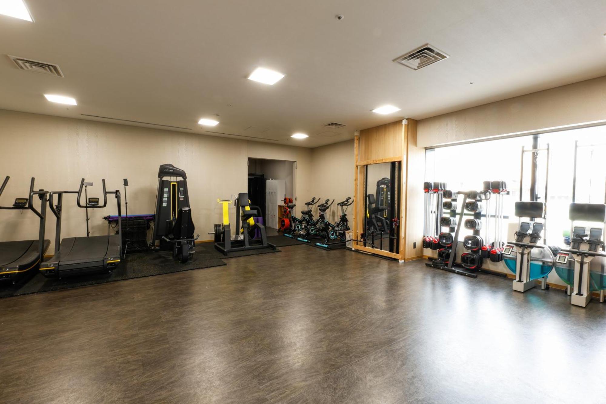 Hida Takayama Onsen Takayama Green Hotel - Keio Group Hotels - Takayama (Gifu) Exterior foto The gym at the hotel